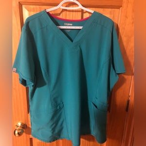 2/30$ ✨ Scrubstar Teal Top